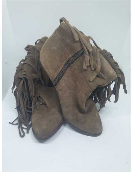 Cizme dama model cu franjuri marime 38