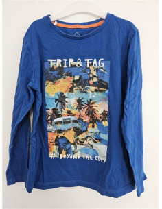 Bluza pentru baieti cu imprimeu colorat TEX
