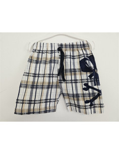 Pantaloni scurti pentru baieti cu snur si elastic in talie X F4
