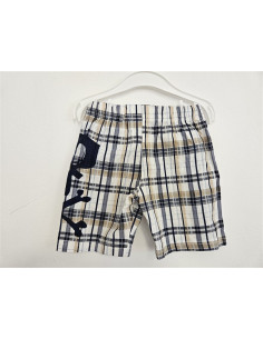 Pantaloni scurti pentru baieti cu snur si elastic in talie X F4 2
