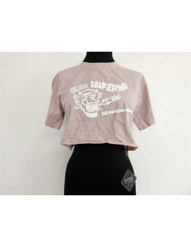 Tricou crop top dama