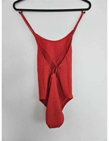 Costum de baie intreg cu spatele gol model Uni