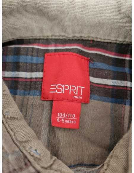 Camasa pentru copii cu model in carouri multicolore Esprit