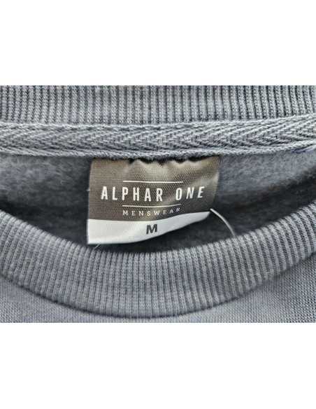 Bluza sport cu imprimeu pe piept ALPHAR ONE MENSWEAR