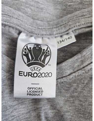 Tricou copii cu imprimeu sportiv UEFA EURO 2020
