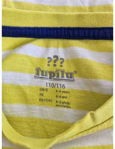 Tricou pentru copii cu dungi colorate Lupilu