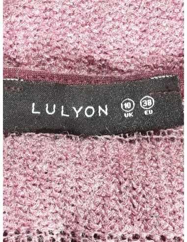 Pulover dama tricotat cu bentita si strasuri Lulyon