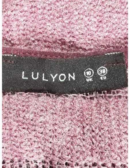 Pulover dama tricotat cu bentita si strasuri Lulyon