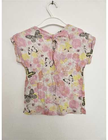 Tricou pentru fetite print multicolor Palomino