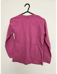 Bluza cu maneca lunga mov pentru fete 2