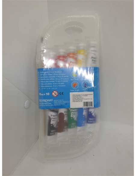 Culori tempera Keyroad 10 culori Culori tempera Keyroad 10 culori