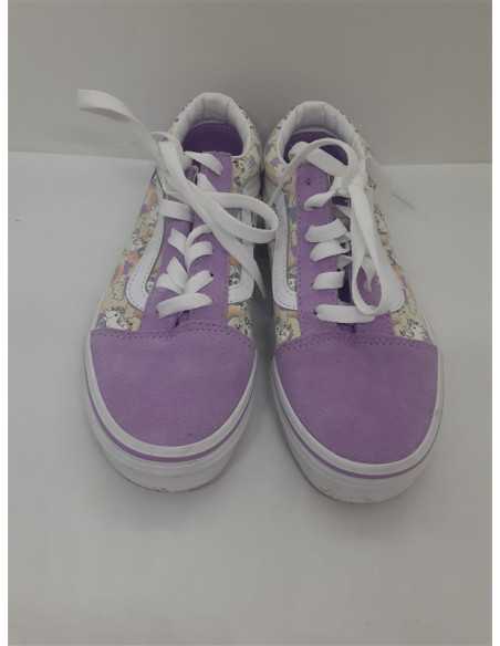 Tenisi pentru fetite print unicorn marime 33 Vans The Wall
