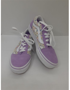 Tenisi pentru fetite print unicorn marime 33 Vans The Wall 2