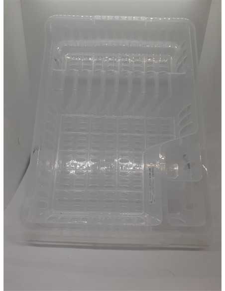 Uscator de vase din plastic transparent