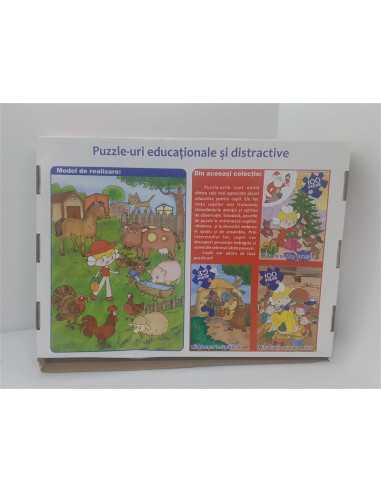 Puzzle Mihaela la ferma 100 piese
