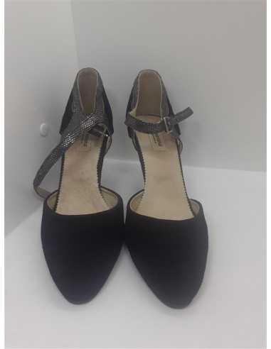 Pantofi dama cu toc culoare negru marime 36 San Savana