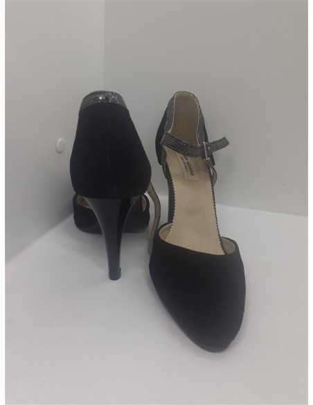 Pantofi dama cu toc culoare negru marime 36 San Savana