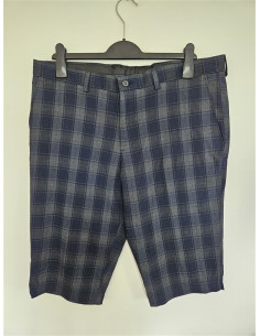 Pantaloni scurti cu model in carouri TU MAN