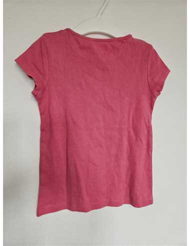 Tricou roz simplu pentru fete Tex