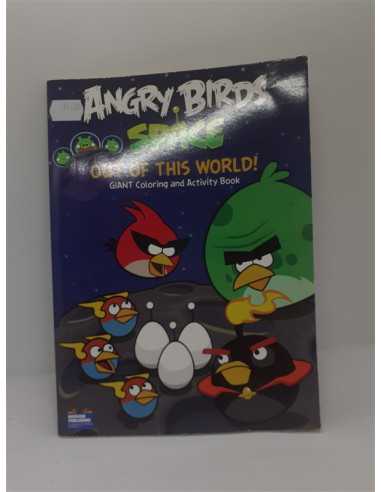 Carte de colorat si activitati PlaySkool Angry Birds Space