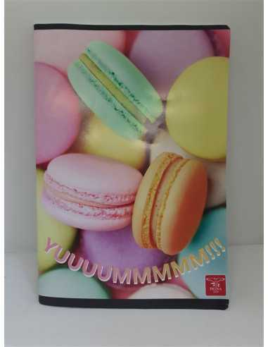 Caiet A4 dictando 60 file model macarons Pigna