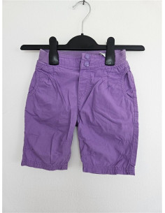 Pantaloni scurti pentru fetite culoare mov H&M