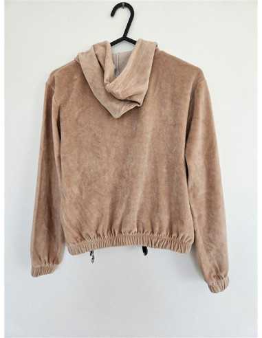 Bluza de trening pentru fete cu gluga