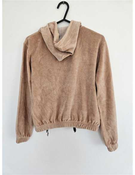 Bluza de trening pentru fete cu gluga