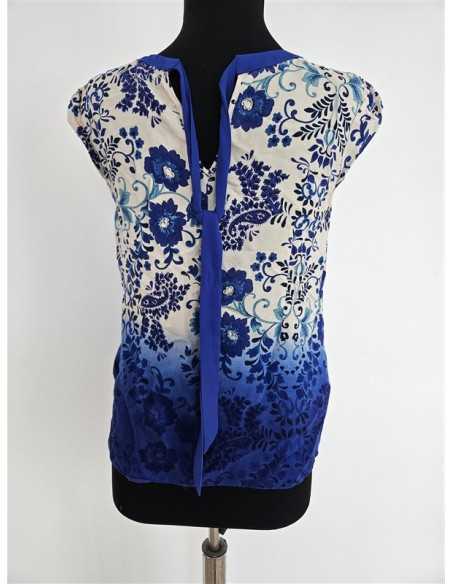 Bluzita dama cu print floral colorat