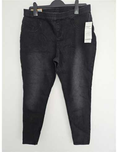 Pantaloni Jeans subtiri cu talie elastica Beloved