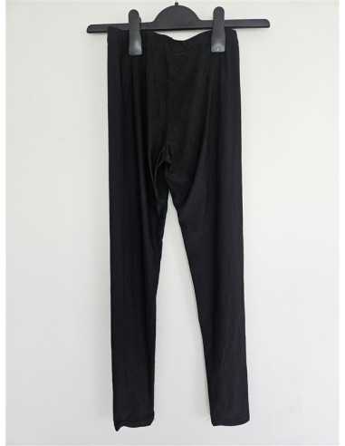 Colanti luciosi pentru fete culoare negru