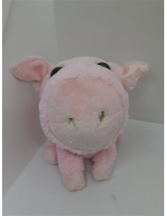 Porcusor de plus culoare roz 21 cm Big Headz 2