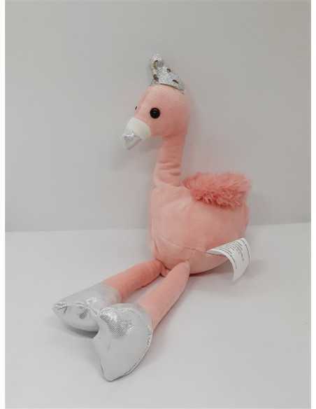 Flamingo de plus cu coronita sclipitoare