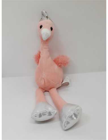 Flamingo de plus cu coronita sclipitoare