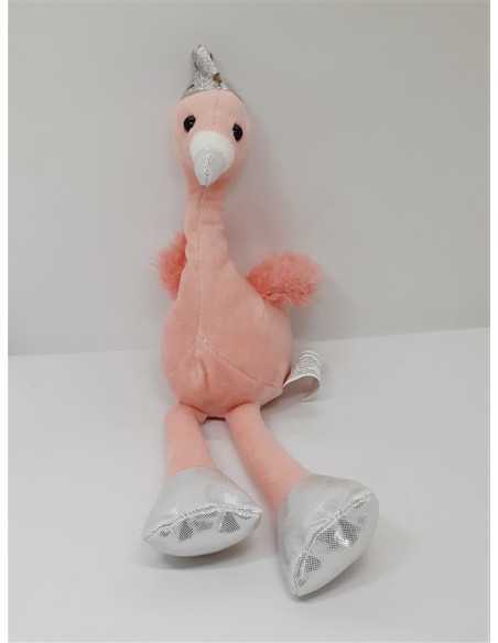 Flamingo de plus cu coronita sclipitoare