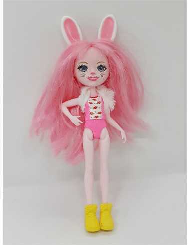 Papusa Enchantimals Bree Bunny 14 cm