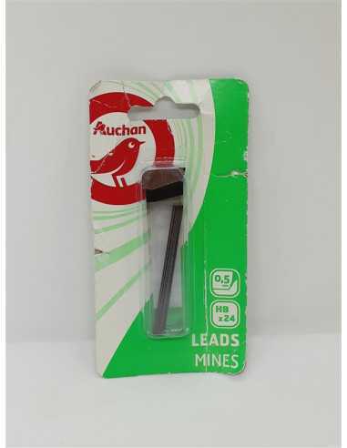 Mine creion 0.5 mm AUCHAN