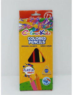 Set 12 creioane colorate Colour Kids