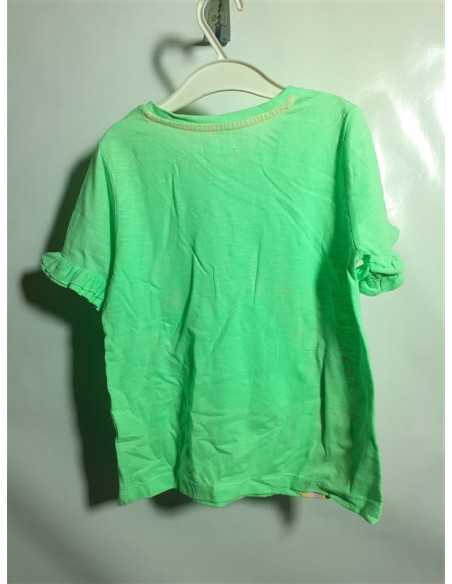 Tricou pentru fete cu o girafa desenata pe piept