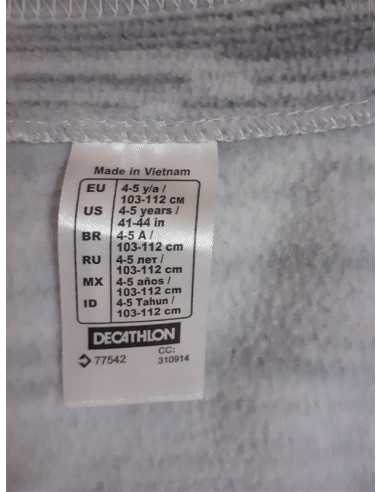 Bluza sport cu fermoar pentru copii Quechua