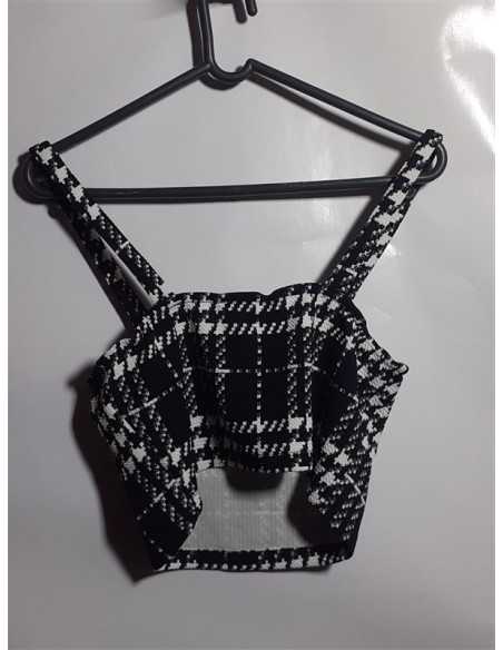 Top dama in doua culori SHEIN