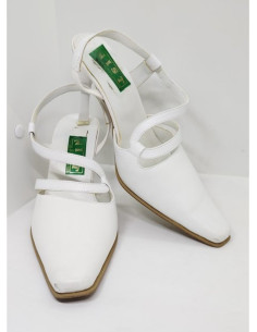 Pantofi eleganti dama culoare alb marime 36 Nist Stil 2