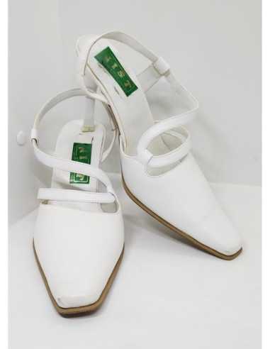 Pantofi eleganti dama culoare alb marime 36 Nist Stil