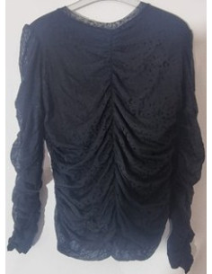 Bluza dama eleganta culoare negru