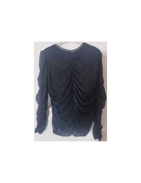 Bluza dama eleganta culoare negru