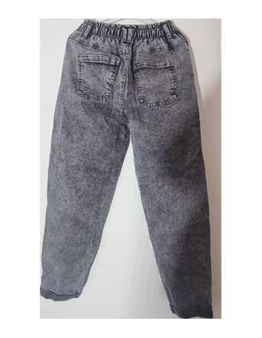 Pantaloni Jeans cu terminatii pliabile Bershka