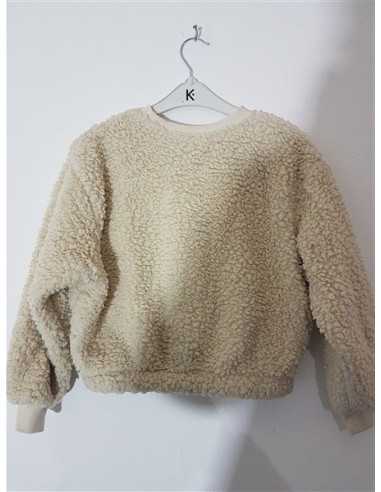 Bluzita pufoasa cu imprimeu o bufnita H&M