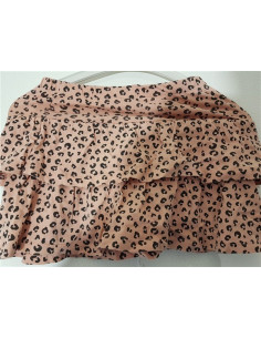 Fustita pentru copii cu volane si print leopard H&M 2