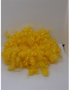 Peruca pentru carnaval culoare galben