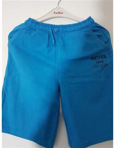 Pantaloni scurti pentru copii model cu scris aplicat LC WAIKIKI